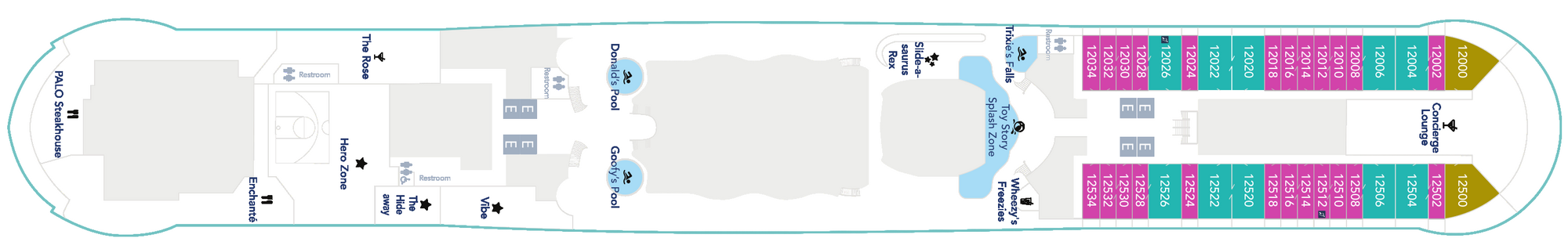 Deck 12 plan